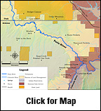 Paria River Map